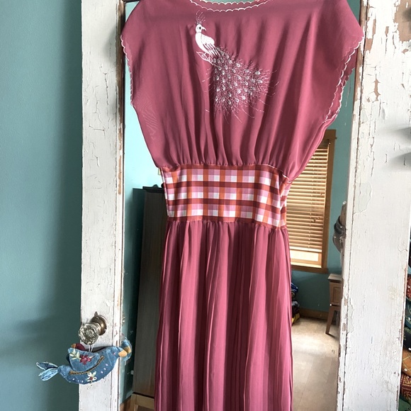 Upcycled Vintaged inspired Sharon London Dress - Picture 1 of 3